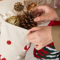 Nouvelle Coussin-Pantalon de Noël en Peluche Style Instagram, Coussin Créatif en Forme de Fête, Rembourrage Coton PP, pour Salon, Canapé, Lit