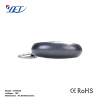 YET023 Télécommande à code d'apprentissage à puce EV1527 à quatre boutons 433mhz/315mhz Télécommandes Transmetteur Rf pour porte de Garage