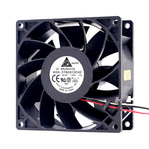 Ventilateur de refroidissement haute performance 12V à haut débit d'air, modèle 9050 de 9 cm, double roulement à billes, 8500 tr/min, montage en treillis - Product Image 2