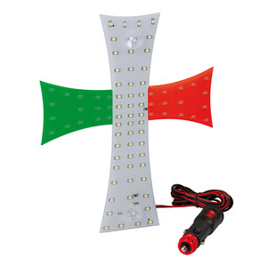 Italia bandiera led croce luce 12v-24v barra luminosa Lampada a croce <span class=keywords><strong>nello</strong></span> stesso colore della bandiera - Product Image 6
