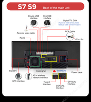 MEKEDE 12.3" 7870 Autoradio Lecteur Multimédia 2K 2400*900 Car-play Android Auto Audio pour Kia Toyota VW Hyundai Nissan Universel