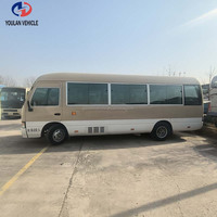 Mini-bus d'occasion en bon état de Chine pour Toyota Commuter Shuttle, moteur diesel