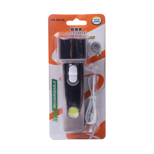Lampe torche <span class=keywords><strong>solaire</strong></span> LED Cob avec lumière latérale, rechargeable par USB, 1000 <span class=keywords><strong>lumens</strong></span>, indice de protection IP54, pour le camping - Product Image 6