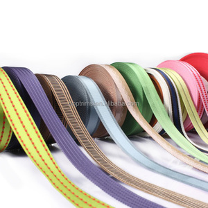 Sangle en nylon sergé de 1 pouce de large, de haute qualité, avec logo personnalisé en relief, pour bandoulière de sac, ceinture de sécurité ou ruban. - Product Image 3