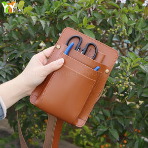 Sac à bandoulière en cuir pour outils de jardinage Pochette professionnelle pour outils de jardinage Sac à outils pour charpentier professionnel - Product Image 5