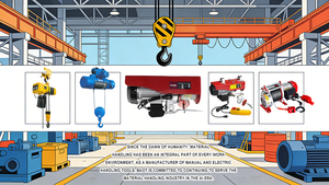 Treuil à manivelle pour support de manutention robotisé, support de transport robotisé, treuil manuel - Product Image 6