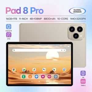 11 "แผ่นโลหะบาง8 Pro แท็บเล็ตสำหรับการศึกษา1440*3200 8800MAH 16 + 1TB MTK Processor <span class=keywords><strong>Android</strong></span> แท็บเล็ตพีซีสำหรับธุรกิจเด็ก - Product Image 2