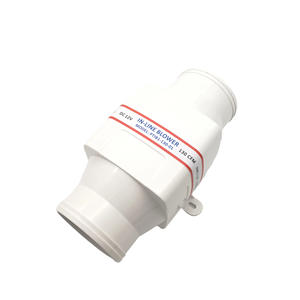 3-<b>Inch</b> DC Electric <b>Fan</b> 130 CFM Silent Exhaust <b>Fan</b> Straight Cylinder for Yachts Engine Compartments Ductwork 120V 12V Options - Product Image 2