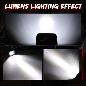 54W vendu en 2 pièces couleur blanche 12V Spot Flood Combo Led Light Pods pour véhicule tout-terrain - Product Image 5