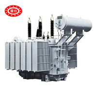 Transformateur de puissance industriel triphasé personnalisable 69 kV 36,5 kV 5 MVA 5000 kVA à bobinage en cuivre et bobine toroïdale, certifié ISO et CE
