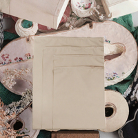 Ecologisch afbreekbare PE stand-up pouch beige frosted met ritssluiting, kledingzak roze of zwart voor het verpakken van shirts en zwemkleding