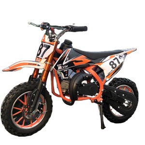 Mini moto tout-terrain KTN à essence 2 temps, sans balais, pneus de 10 pouces, démarrage par lanceur - Product Image 1