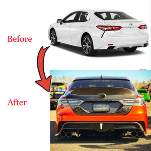 חצי סיבי פחמן אחורי פגוש עבור 2018-2019 טויוטה קאמרי גוף ערכת מול פגוש - Product Image 5