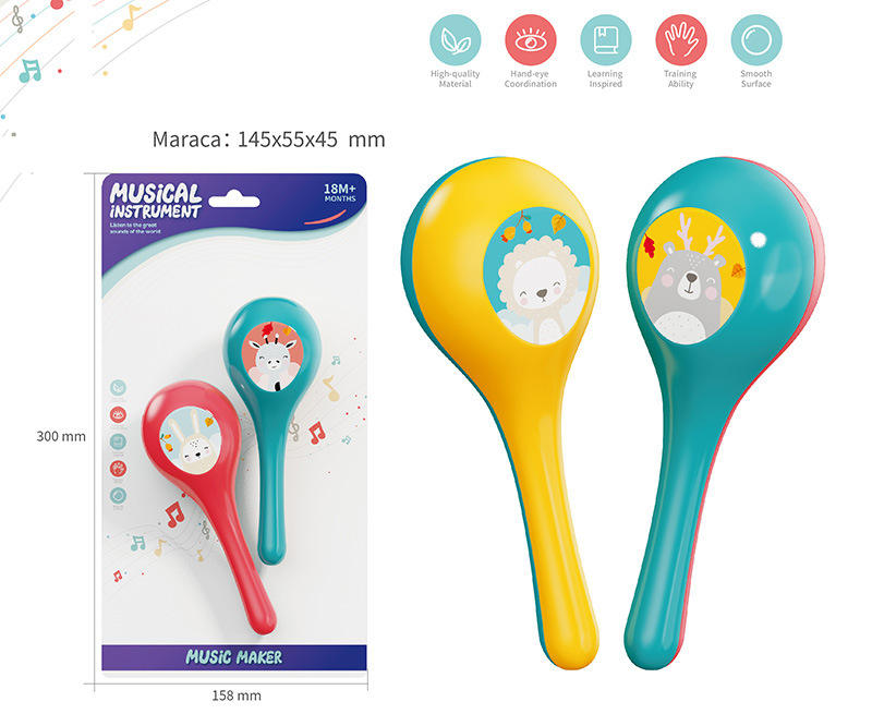 Deux marteaux à sable pour instruments de musique