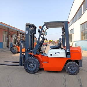 Cina fornitore Diesel carrello elevatore per interni esterni pavimentazioni su terreni accidentati Diesel transpallet per impianti di produzione - Product Image 6