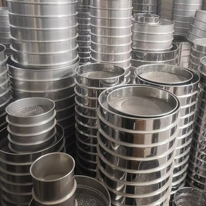 10 micron lưới phòng thí nghiệm kiểm tra Sàng thép không gỉ đục lỗ Tấm dệt Kỹ thuật hàn Trung Quốc Nhà cung cấp cho đất thử nghiệm - Product Image 3