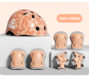 Equipo de Protección <span class=keywords><strong>para</strong></span> Patinaje sobre Ruedas <span class=keywords><strong>para</strong></span> Niños, Casco de Ciclismo, Patineta, <span class=keywords><strong>Bicicleta</strong></span> de Equilibrio, Rodilleras Deportivas Profesionales - Product Image 6