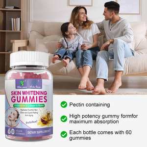 Productos para blanquear la piel Nuevo estilo de color púrpura caramelos de goma para blanquear la piel gomitas suplementos para blanquear la piel - Product Image 4