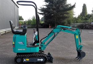 Mini-excavatrice à chenilles SWE08B très vendue avec pièces de rechange - Product Image 6