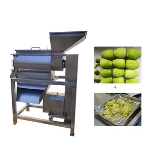 Machine à peler, à dénoyauter et à écraser les avocats hydraulique de haute qualité, nouvelle ligne de production d'huile d'avocat vierge, petite ligne de pressage à froid - Product Image 5