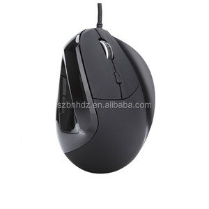 2017 mới nhất 6D USB có dây dọc Ergonomic chuột với ngón tay hỗ trợ - Product Image 2