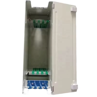 Rak Distribusi Optik (ODF) Tipe Laci Rak 19'' 2U 48 Core, Panel Patch FC SC Simplex, Terpasang di Rak