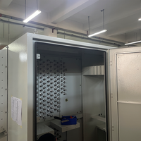 Banc de charge conteneurisé 1 MW (1000 kW) à air sec, type factice, pour test de mise en service de centrale électrique