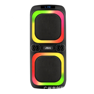 JBA Dual 12 Inch Bluetooth <b>Speaker</b> 3060W Rechargeable Battery Outdoor Party Portable <b>Speaker</b> With TF Card <b>USB</b> Support - Product Image 3