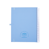 Carnet personnalisé à reliure piquée, agenda non daté, journal à couverture rigide, cahiers d'exercices A4 personnalisés pour écoles, couleur CMYK, promotionnel