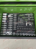 JMST 2026 CE Chariot de rangement robuste en acier inoxydable pour outils de réparation automobile et autres outils à main, Nouveau design, Ensemble de 200 pièces, Outils