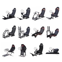 GY046-3 Simulateur de course automobile personnalisé, cockpit intégré, simulateur de conduite virtuelle pour le divertissement à domicile et les salles de jeux