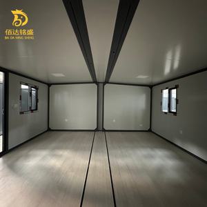 <span class=keywords><strong>Casa</strong></span> Container Prefabbricata BDMS 20Ft Moderna Espandibile e Mobile con 2 Camere da Letto, Villa Prefabbricata con Possibilità di Tetto - Product Image 2