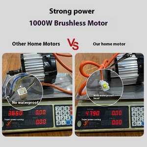 รถสามล้อบรรทุกขนาด 70-90 กม. 1500 วัตต์ รถสามล้อแบบเรียบง่าย เซี่ยงไฮ้ CE 60V 1000w ขนาด 20 อลูมิเนียม คอโร่ โอเพ่น 72v 30ah - Product Image 3