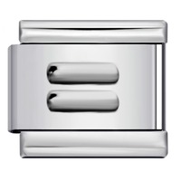 Nouveau Bracelet Modulaire Style Breloque Italienne Série Symbole Numérique 2026 en Acier Inoxydable Estampillé, Accessoire Élastique DIY