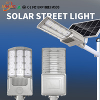 Lampadaire solaire étanche à télécommande OEM/ODM 100W 200W pour éclairage public