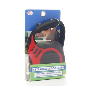 Tali Kekang Anjing Nylon untuk Anjing Kecil dan Sedang, Tali Anjing Otomatis Retractable untuk Perjalanan Luar Ruangan, Berjalan, Mendaki - Product Image 2