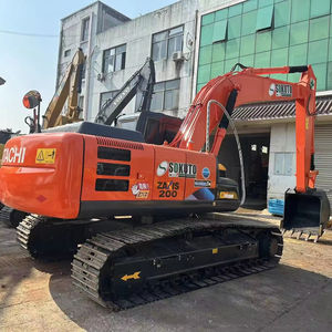 Excavatrice ZX200-3 Hitachi d'occasion d'origine avec une capacité de godet de 0,8 m³ poids en ordre de marche de 20 tonnes pneus bien entretenus en stock - Product Image 1