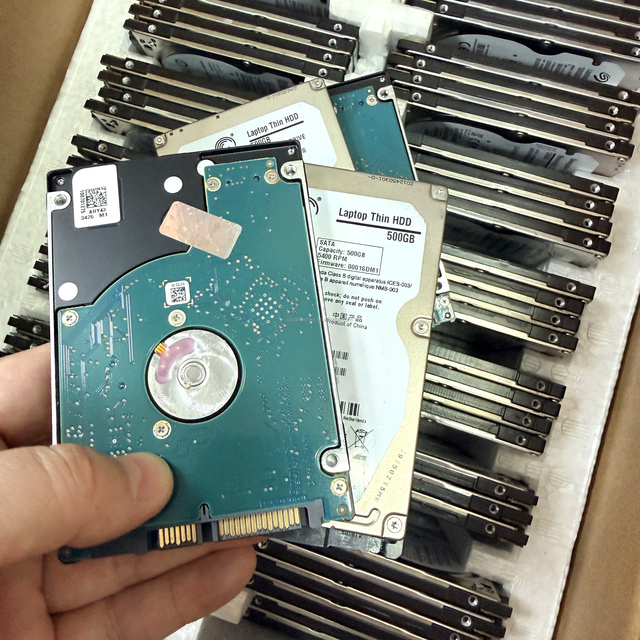 Stock 2.5inch  250gb 320gb 500gb 1tb 2tb Sata Internal Hdd External Used Hard Drives for Laptop