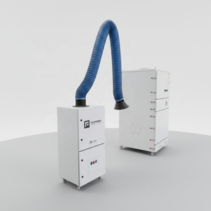 Nuevo Purificador de Humos de Soldadura Portátil QD-HY1500 con Certificación CE, Eficiencia de Filtración del 99.99%, Colector de Humo para Robot de 2 HP y Dispositivo de Extracción - Product Image 1