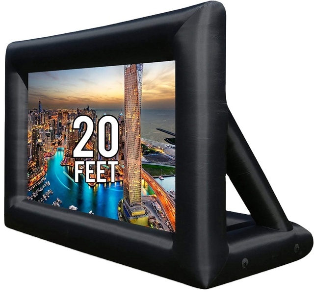 20ft Outdoor Yard Lawn  Giant Inflatable Movie Screen