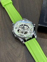 Montre mécanique creuse pour hommes, montre de sport haut de gamme pour hommes
