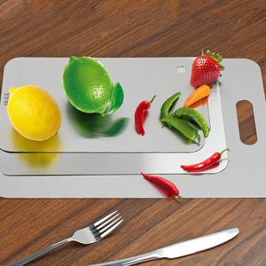 Stainless Steel Double-sided Thickened Chopping <strong>Board</strong> Eco-friendly &amp; Anti-Bacterial Food Cutting <strong>Board</strong> for Wedding Use - Product Image 6