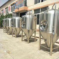 Réservoir de Fermentation de bière, ustensile de cuisine 304, en pierre de carbonisation