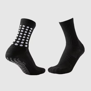 Wholesale Professional Crew Cuff Grip Cotton Yoga <b>Socks</b> Pilates Fitness Gym Workout Nonslip Digital Printing Autumn Women - Product Image 3