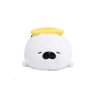 Dessin animé Sushi joint Paapa loutre de mer en peluche oreiller brodé Polyester peluche poupée PP coton couette Coax sommeil literie