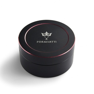 Boîte à bijoux en métal haut de gamme, boîte à bague en diamant, boîte à bijoux rotative européenne personnalisable - Product Image 1