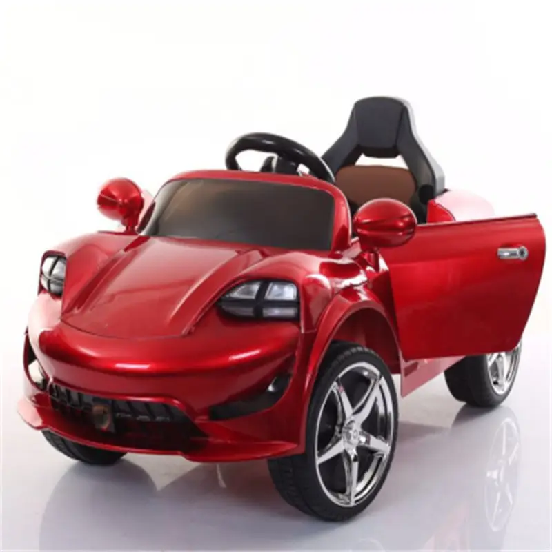 Yeni moda çocuklar üzerinde elektrik yolculuğu araba ile güzel büyük pil kumandalı oyuncak araba araba