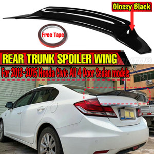 สปอยเลอร์หลังรถยนต์คุณภาพสูงสำหรับ Honda Civic รุ่นที่ 8 ปี 2006-2011 และรุ่นที่ 9 ปี 2012-2015 ชุดแต่งปีกหลัง - Product Image 1