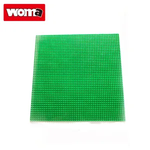 WOMA玩具兼容主要品牌砖底板50x50点塑料40*40学生玩具积木底板