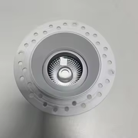 Carré Rond Garniture Moins Cob Downlight Anti Éblouissement Spot Encastré Trimless Encastré Lumière 3 ''15W